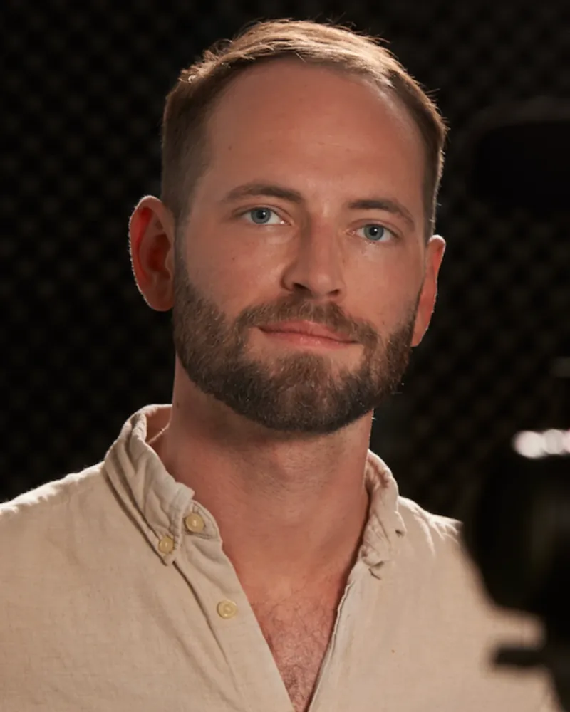 Lukas Jones, Filmemacher und Regisseur im Team von Vantage Visions